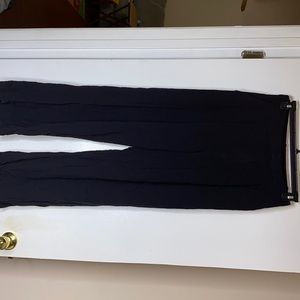 Black long trouser pants